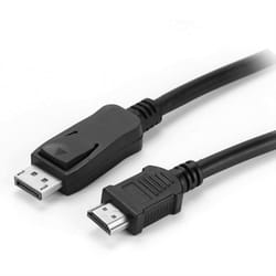Value 11.99.5784 câble vidéo et adaptateur 10 m DisplayPort Noir