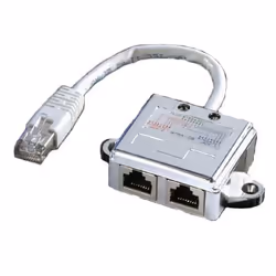Value Adaptateur modulaire en T, STP, 0,17 m, RJ-45, RJ-45