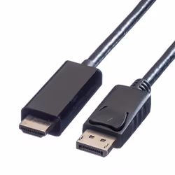Value 11.99.5787, 3 m, DisplayPort, Mâle, Mâle, Droit, Droit