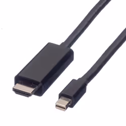 Value 11.99.5797, 3 m, Mini DisplayPort, Mâle, Mâle, Droit, Droit