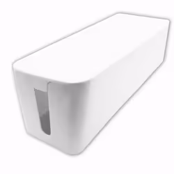 Value 19.99.3237, Boîtier de câbles, Plastique, Blanc