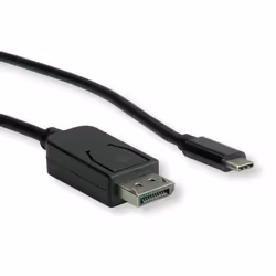 ROLINE 11045845 1 m USB Type-C DisplayPort Noir