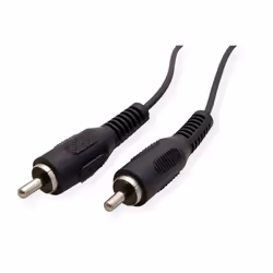 ROLINE 11.99.4332 câble audio 2,5 m RCA Noir