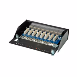 ROLINE Panneau de brassage cat. 5e, 8 ports noir