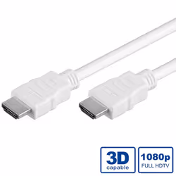 Value Câble HDMI High Speed avec Ethernet 2,0m, 2 m, HDMI Type A (Standard), HDMI Type A (Standard), 1920 x 1080 pixels, Comp ...