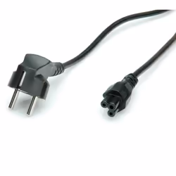 Value Câble d'alimentation, pour notebook, noir 1,8m