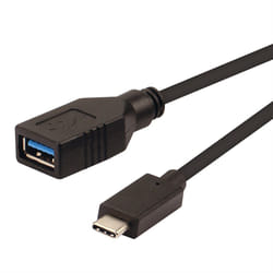 ROLINE 11029030 câble USB 0,15 m USB 3.2 Gen 2 (3.1 Gen 2) USB C USB A Noir
