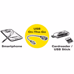 ROLINE 11029030 câble USB 0,15 m USB 3.2 Gen 2 (3.1 Gen 2) USB C USB A Noir