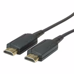 Value 14.99.3482, 50 m, HDMI Type A (Standard), HDMI Type A (Standard), 3840 x 2160 pixels, 10,2 Gbit/s, Noir