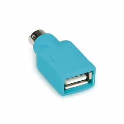 Value Adaptateur PS/2 - USB, vert, PS/2, USB A, Vert