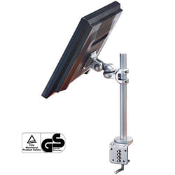 ROLINE Bras LCD pivotant, 2 points, pince de fixation