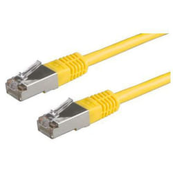 ROLINE Cordon Cat.6 S/FTP (PiMF) jaune 2,0m