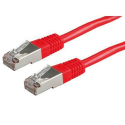 ROLINE Cordon Cat.6 S/FTP (PiMF) rouge 5,0m