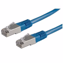 ROLINE Cordon Cat.6 S/FTP (PiMF) bleu 7,0m, Bleu, 100 Ohm, 7 mm