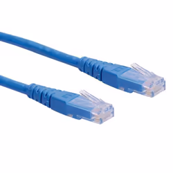 ROLINE Cordon Cat.6 UTP bleu 3,0m, 3 m, Cat6, U/UTP (UTP), RJ-45, RJ-45