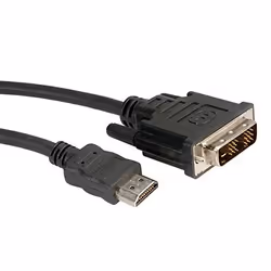 Value 11045522, 2 m, Micro-HDMI, DVI-D, Mâle, Mâle