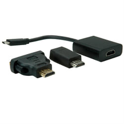 Value 12.99.3229 adaptateur graphique USB 3840 x 2160 pixels Noir