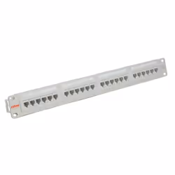ROLINE Panneau de brassage 19" Cat. 5e UTP, 24 ports, gris clair