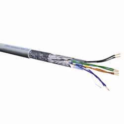 ROLINE Câble S/FTP Cat. 5e, fils tressés 100m, 100 m, Cat5e, SF/UTP (S-FTP)