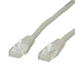 Value Cordon Cat.6 UTP confectionné gris 5,0m