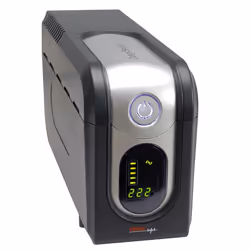 ROLINE DesignSecure 625, Interactivité de ligne, 0,625 kVA, 375 W, 230 V, 50 Hz, 230 V