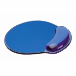 ROLINE Tapis de souris avec repose poignet, bleu