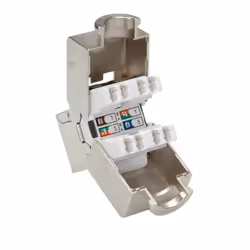 ROLINE Keystone Cat.6, blindé, sans outil, argent