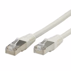 Value Cordon Cat.5e FTP confectionné gris 3,0m, 3 m, Cat5e, RJ-45, RJ-45