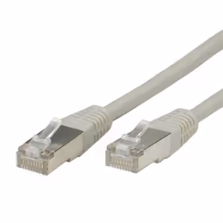Value Cordon Cat.6 S/FTP (PiMF) confectionné gris 10,0m, 10 m, Cat6, S/FTP (S-STP), RJ-45, RJ-45