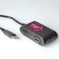 ROLINE USB Extension Cable 2-ports,5m Noir