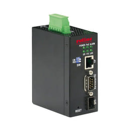 ROLINE 21.13.1138 convertisseur de support réseau 100 Mbit/s Multimode Noir