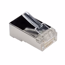 ROLINE Connecteur modulaire blindé, Cat. 6 10 unités, Transparent