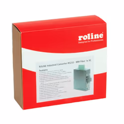 ROLINE Convertisseur industriel RS232 - 100Base-FX, SC