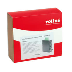 ROLINE Convertisseur industriel RJ-45, FO 1000SX/LC