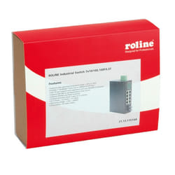 ROLINE Switch industriel 7x RJ-45, 1x ST, non administrable