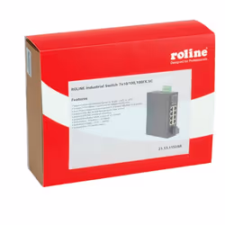 ROLINE Switch industriel 7x RJ-45, 1x SC, non administrable, Full duplex