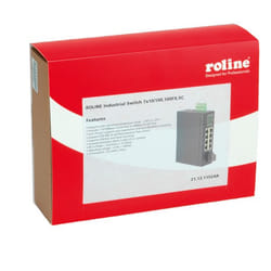 ROLINE Switch industriel 7x RJ-45, 1x SC, non administrable