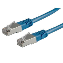 Value Cordon Cat.6 S/FTP (PiMF) confectionné bleu 1,0m