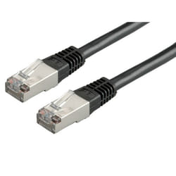 Value Cordon Cat.6 S/FTP (PiMF) confectionné noir 3,0m