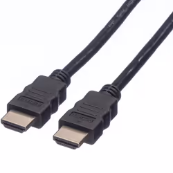 Value 11.99.5688, 1,5 m, HDMI Type A (Standard), HDMI Type A (Standard), 3840 x 2160 pixels, Noir