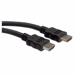 ROLINE 5m HDMI, 5 m, HDMI Type A (Standard), HDMI Type A (Standard), Compatibilité 3D, 10,2 Gbit/s, Noir
