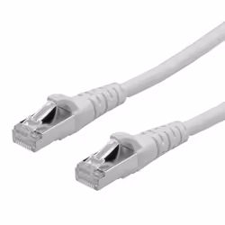 ROLINE Cordon Cat.6 S/FTP LSOH gris 1,0m, Gris, 100 Ohm, 1 mm