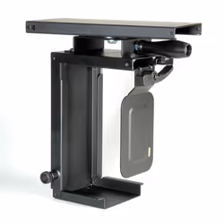 ROLINE Support Mini PC, extractible, pivot, noir