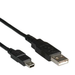 ROLINE Câble USB 2.0, type A - mini 5- broches 3,0m