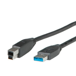 ROLINE Câble USB 3.0 Type A-B 1.8m