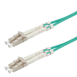 ROLINE Câble FO 50/125µm, LC/LC, OM3, turquoise 2m