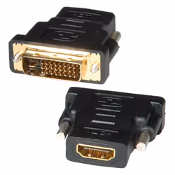 ROLINE Adaptateur HDMI-DVI, HDMI F - DVI-D M