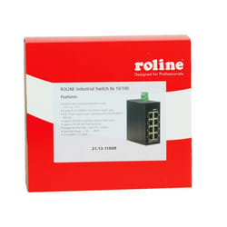 ROLINE Switch industriel 8 ports RJ-45 non administrable