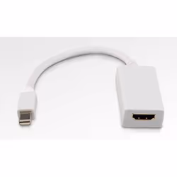 ROLINE Adaptateur Mini DisplayPort-HDMI, MiniDP M - HDMI F, Mini DisplayPort, HDMI Type A (Standard), Mâle, Femelle, Blanc, 0 ...