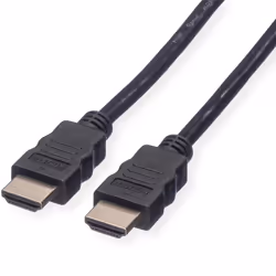 ROLINE Câble HDMI High Speed avec Ethernet 2,0m, 2 m, HDMI Type A (Standard), HDMI Type A (Standard), Compatibilité 3D, Canal ...